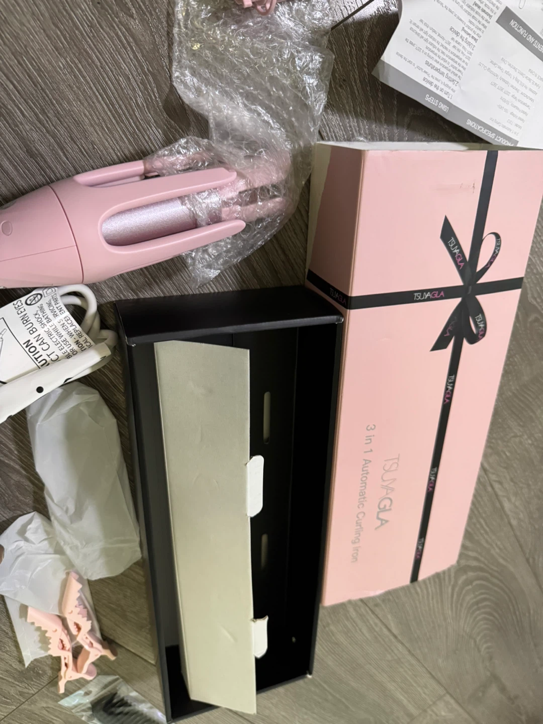 TSUYAGLA 3-in-1 Automatic Curling Iron - photo 2