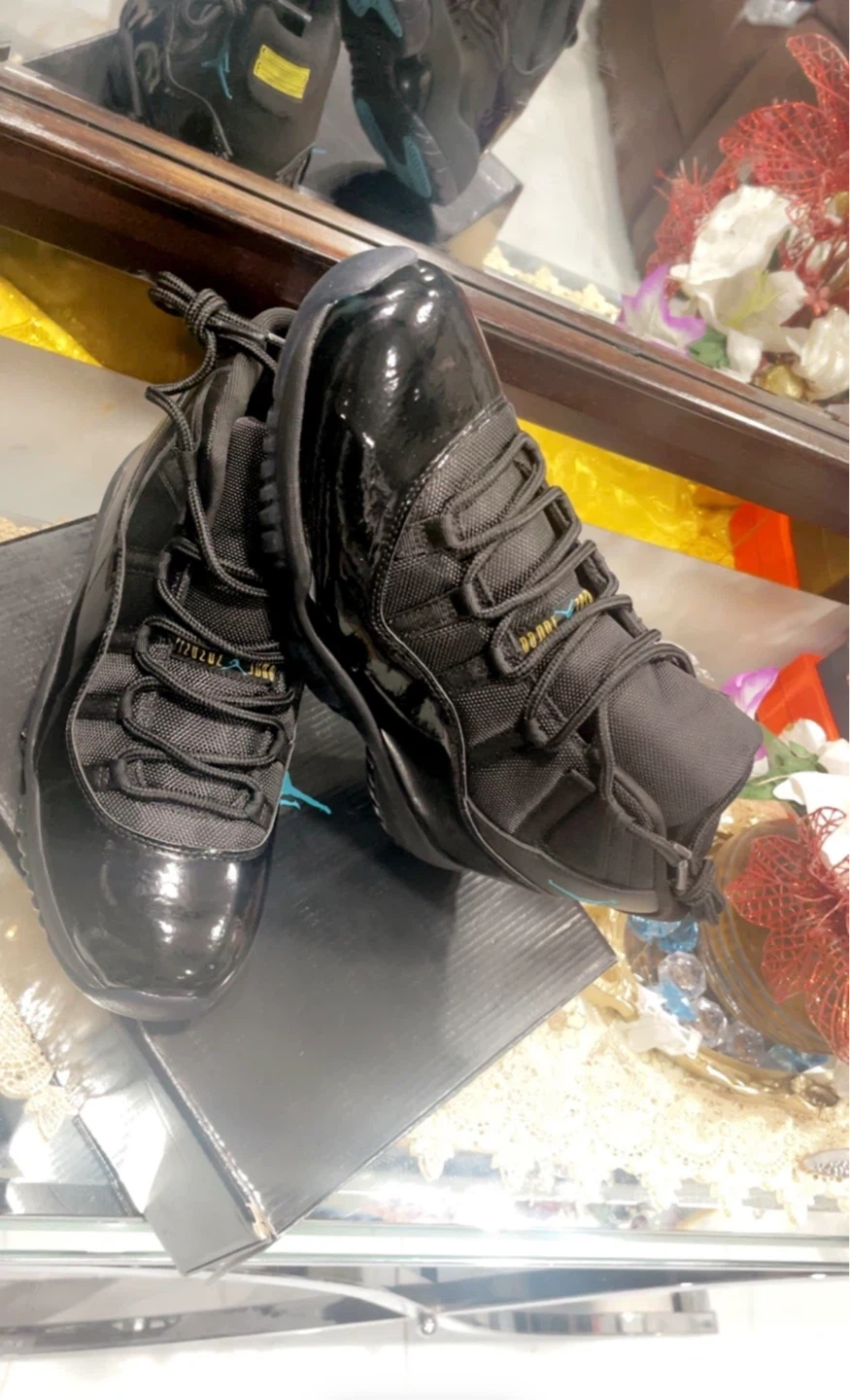 Air Jordan 11 "Gamma Blue" Men's High Top Sneakers - photo 5