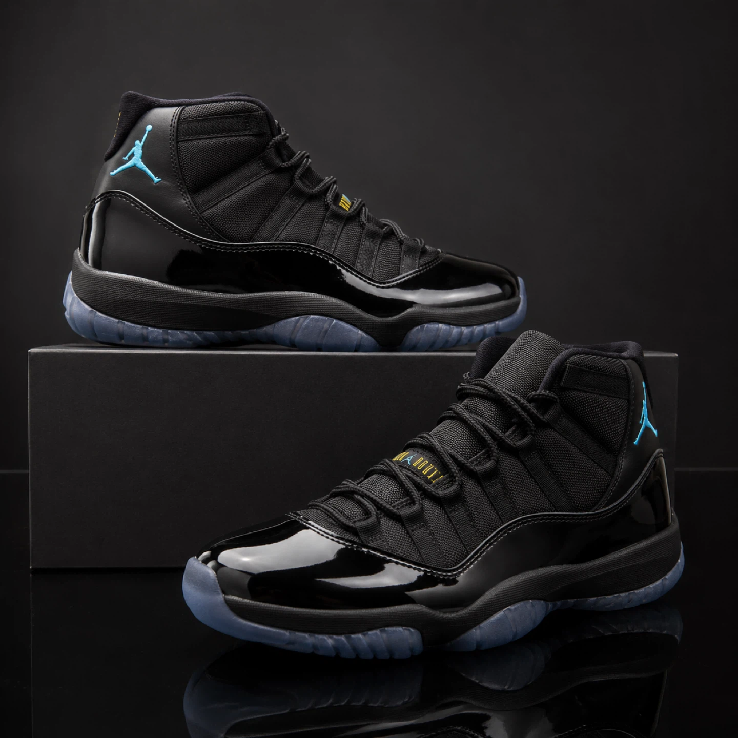 Air Jordan 11 "Gamma Blue" Men's High Top Sneakers - photo 2