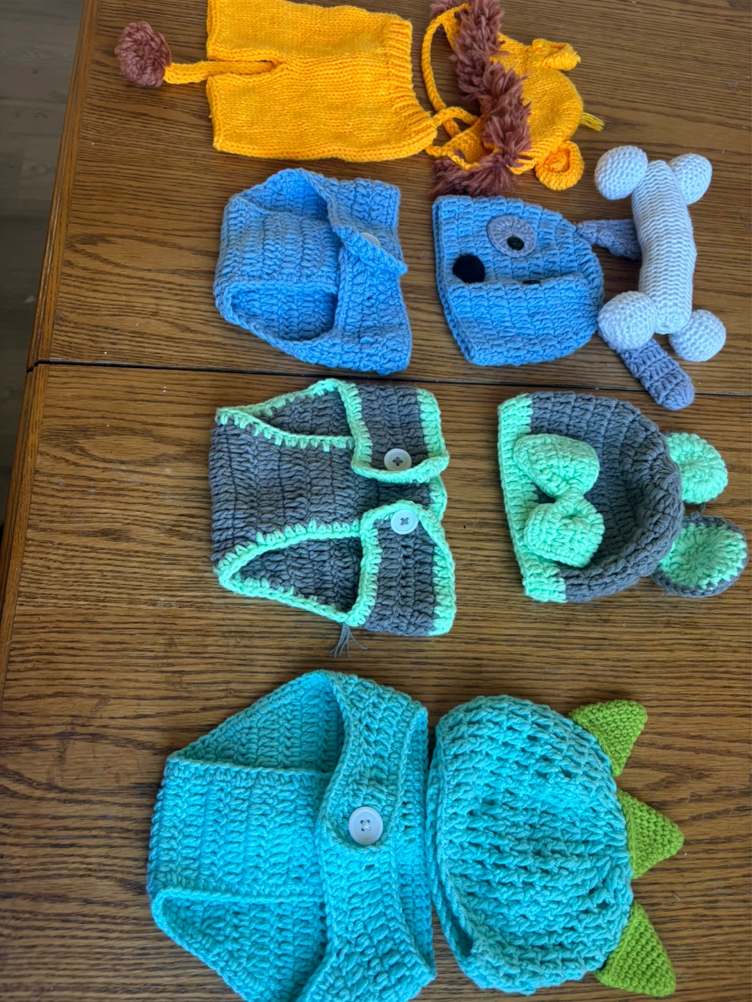 Handmade Crochet Baby outfits