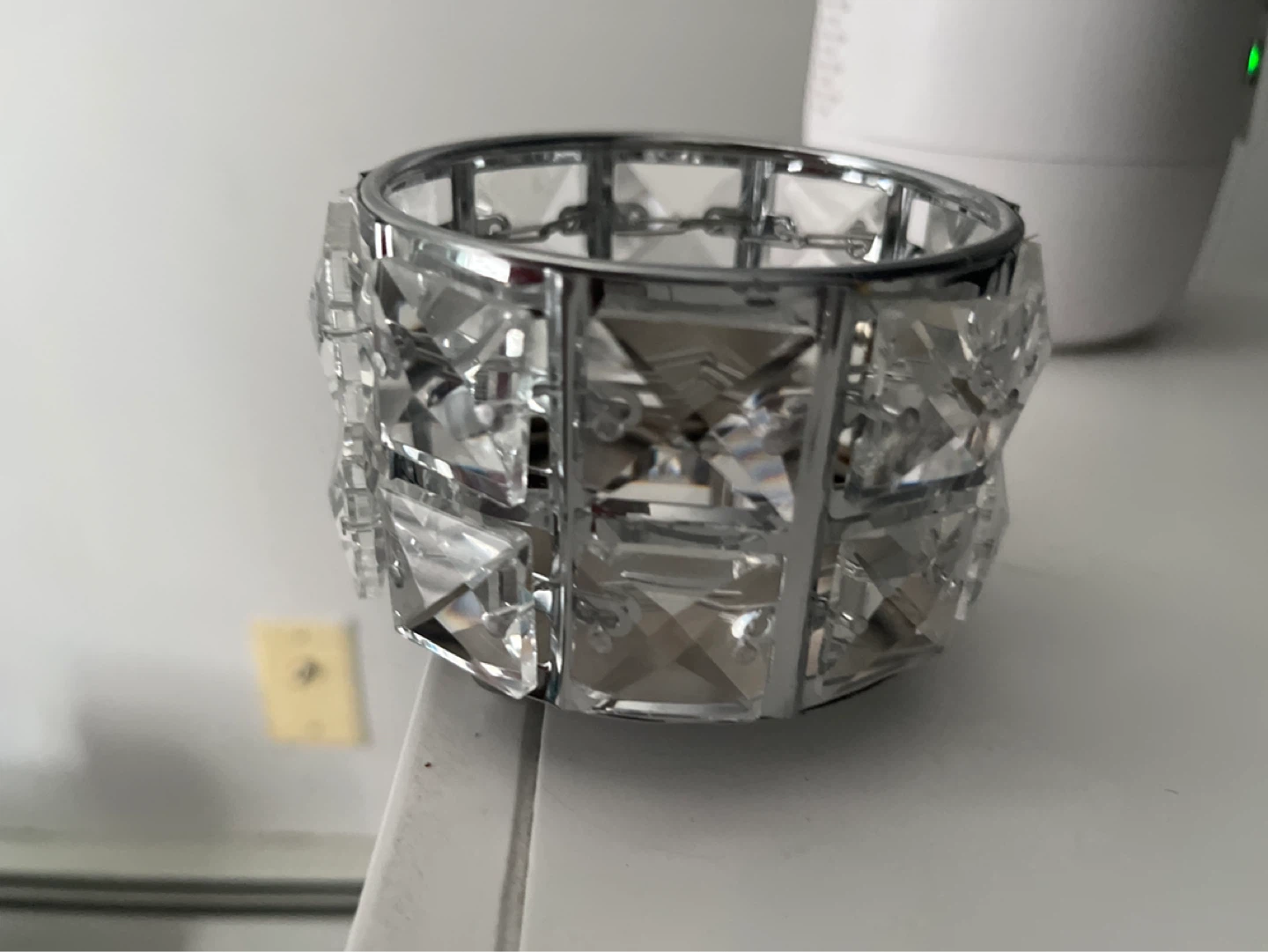 Deco & Deco Crystal Candle Holder - photo 3