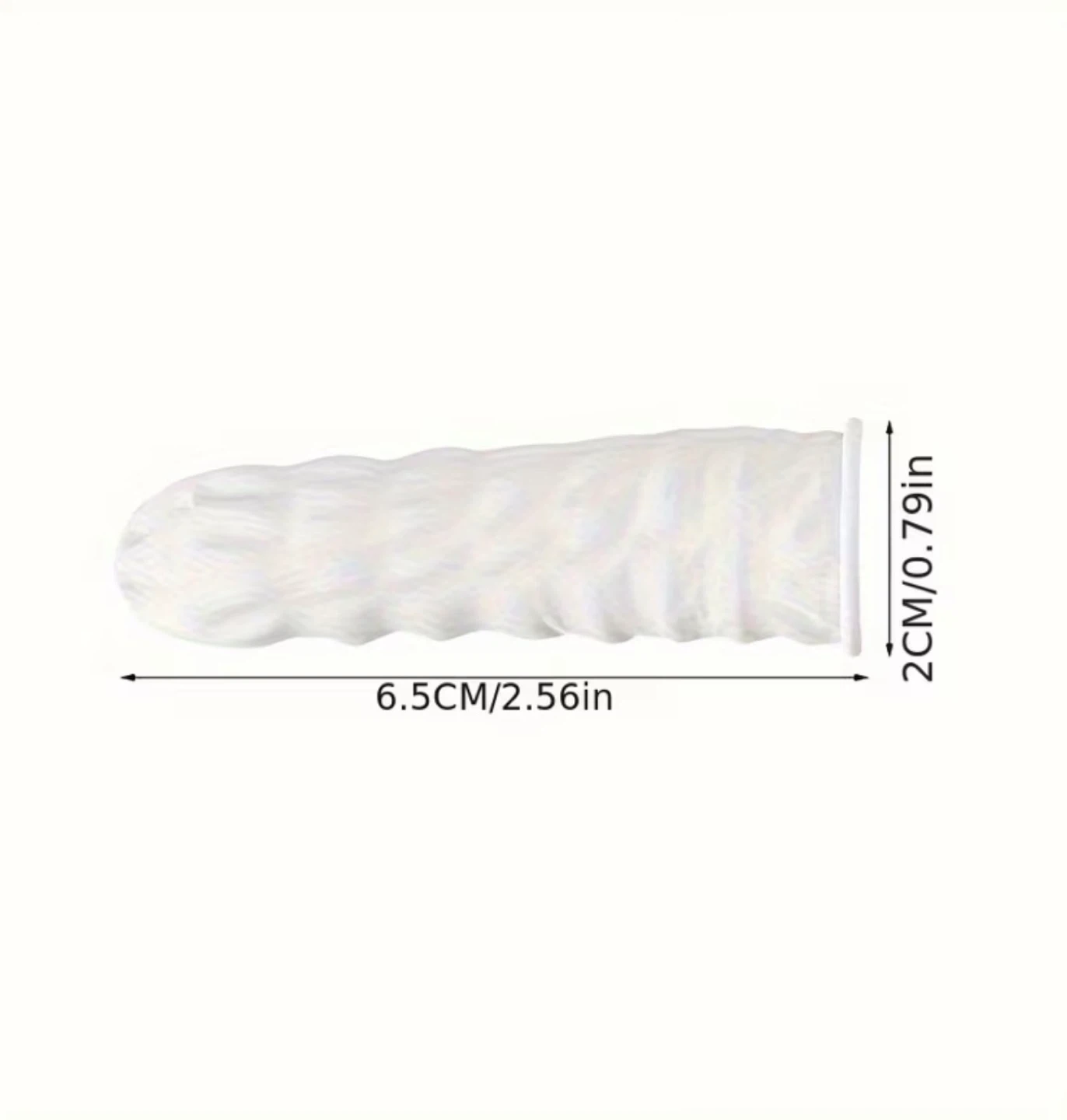 White Finger Cots (Pack of 100) - photo 2