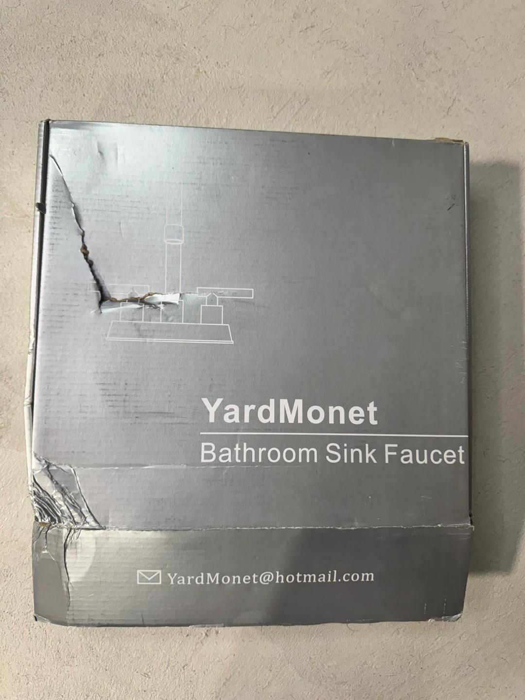 YardMonet Black Bathroom Sink Faucet