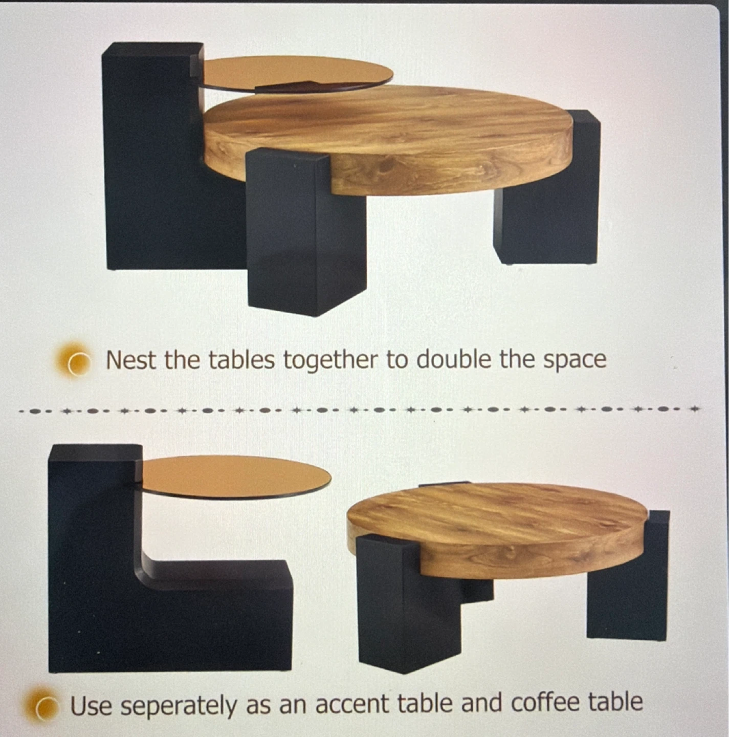 Modern Nesting Coffee Tables - photo 5