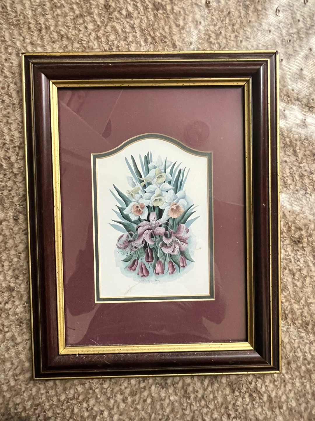 Framed "Daffodils" Print by Katherine Karnes Munn Collection