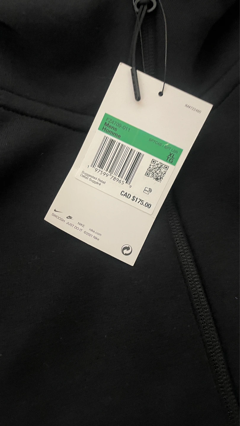 Nike Tech Fleece Full Zip Hoodie Jacket Men's XL - photo 3