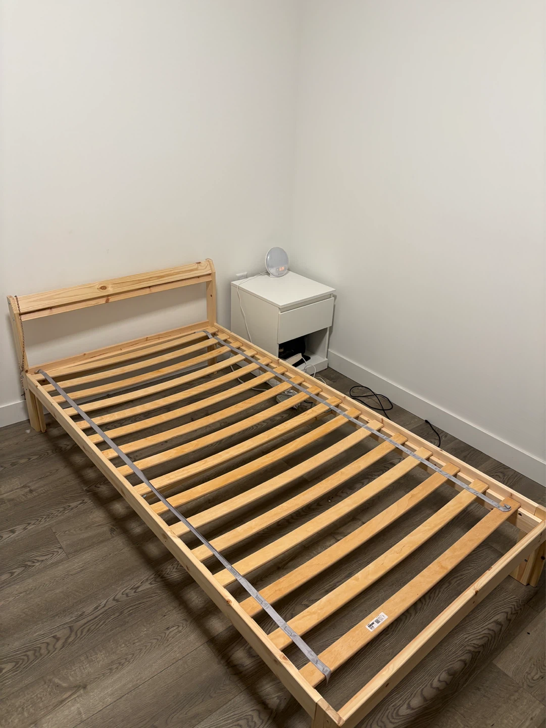 IKEA NEIDEN & LUROY Pine Bed Frame