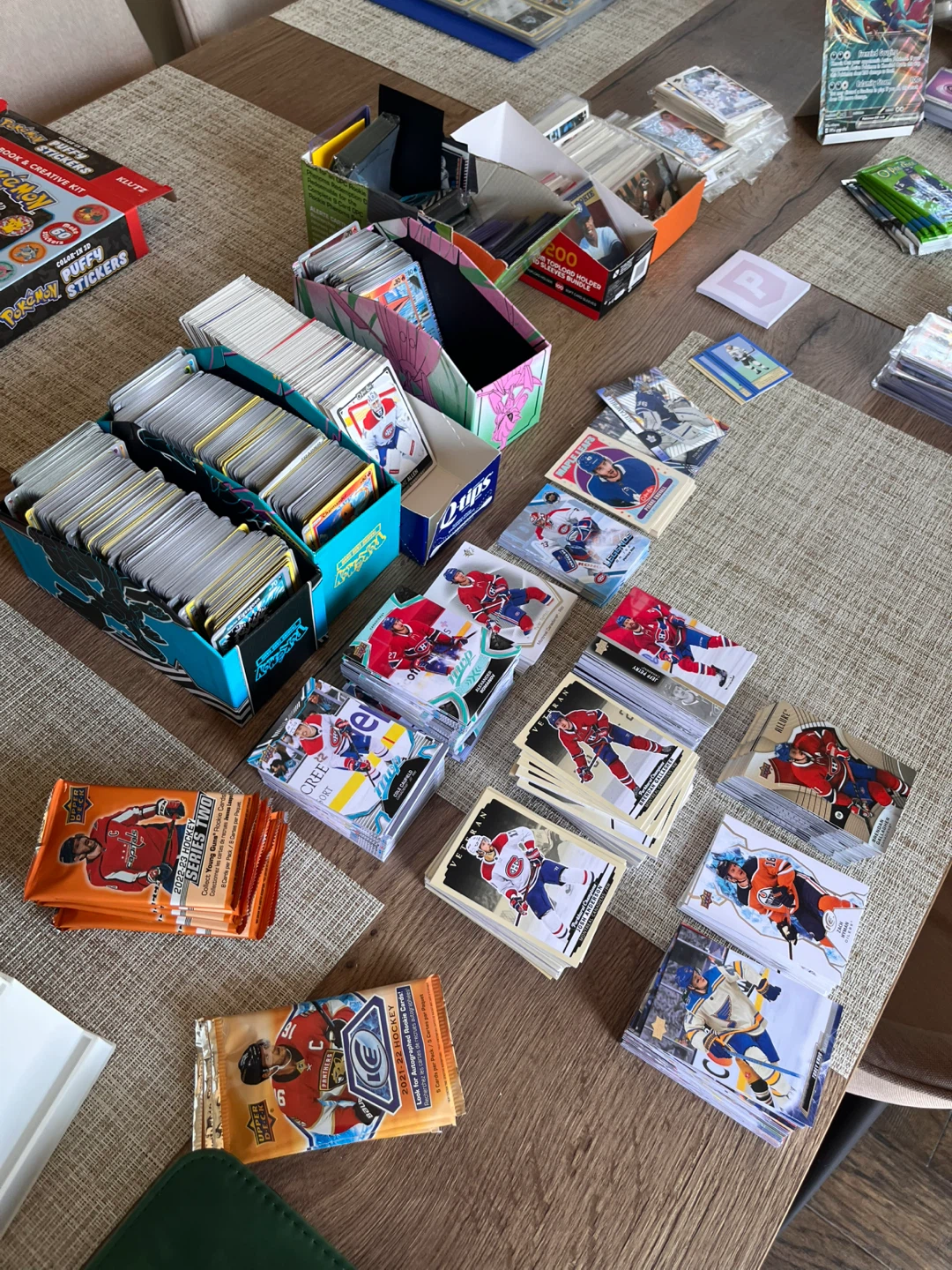GARAGE SALE Assorted Pokemon and Hockey Trading Cards - photo 2