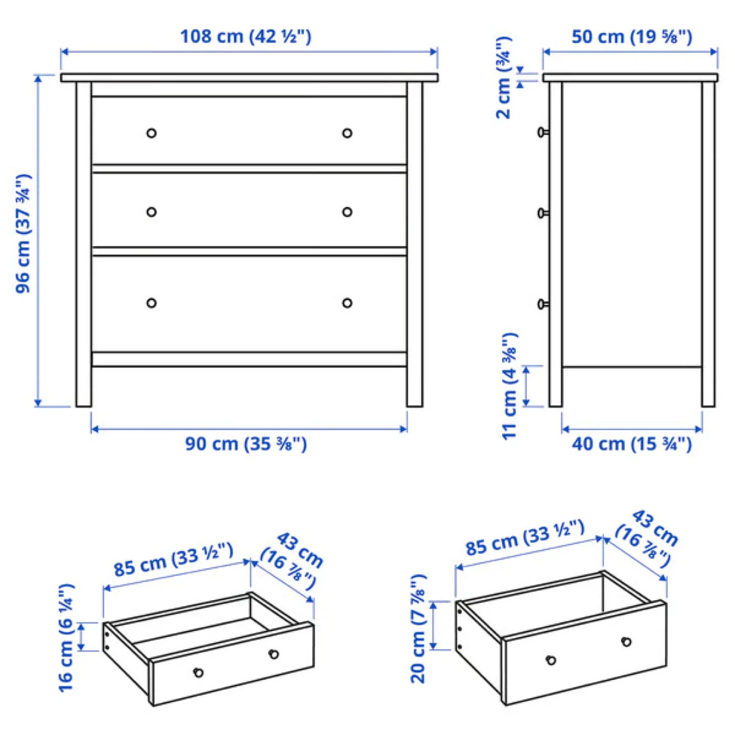 Ikea hemnes dresser - photo 3