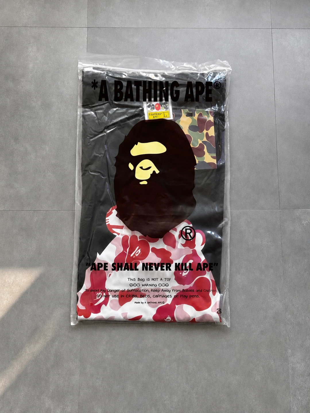 BAPE Pink Camo Tee - photo 2