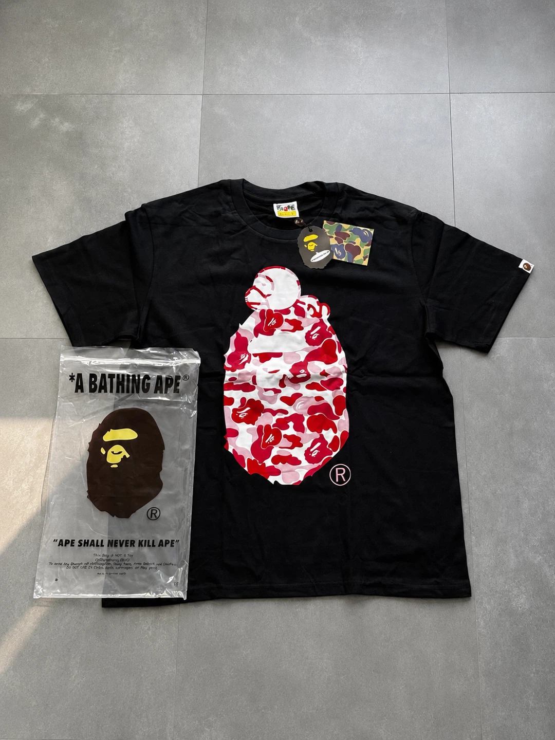BAPE Pink Camo Tee