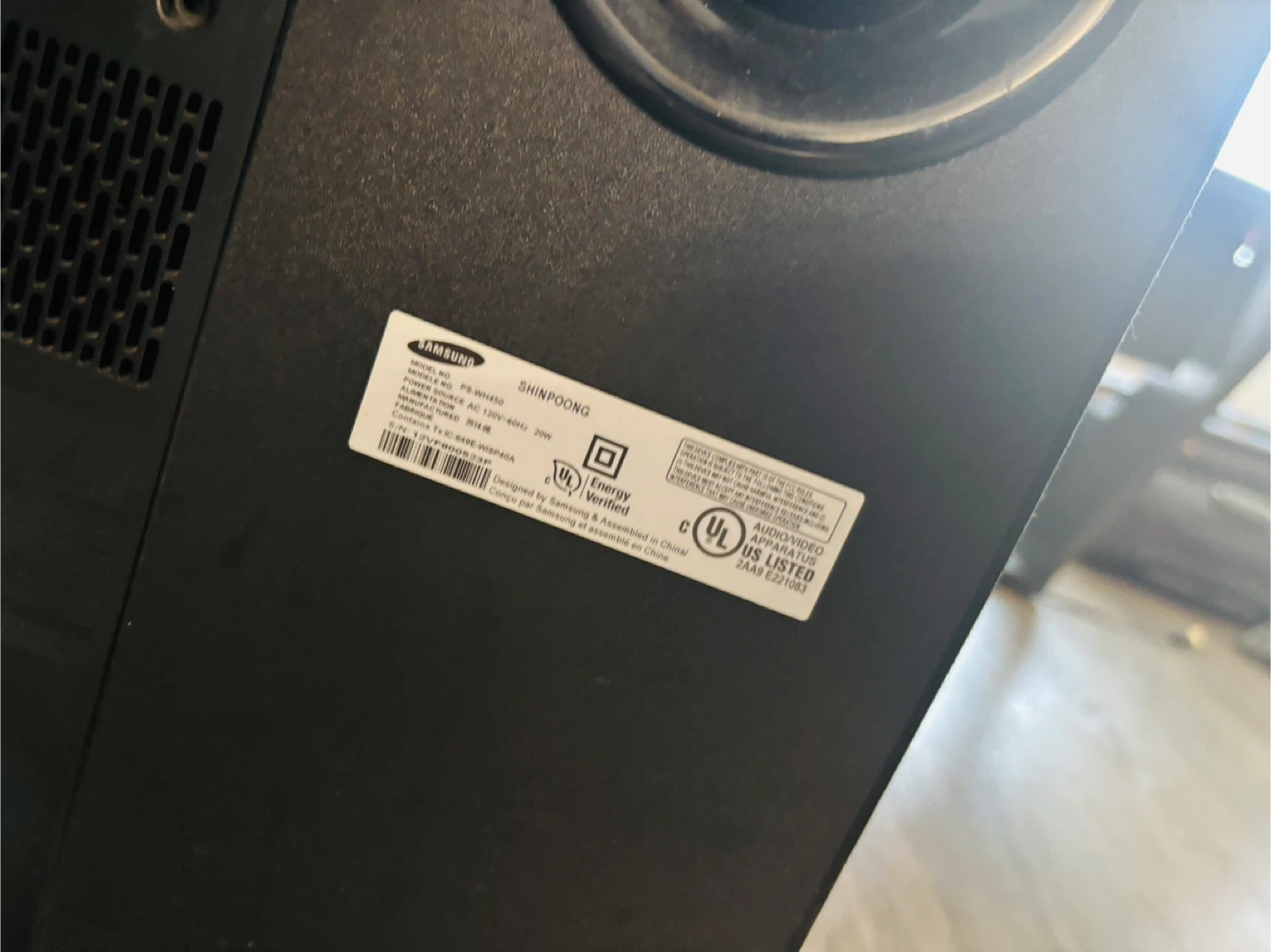 Samsung Soundbar with Subwoofer - photo 4
