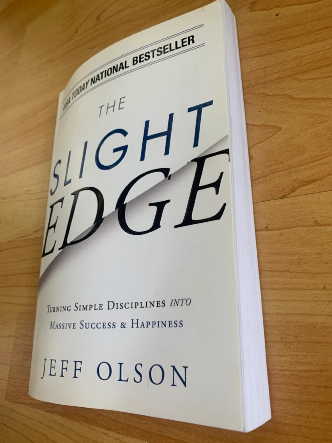 The Slight Edge by Jeff Olson Book - photo 2