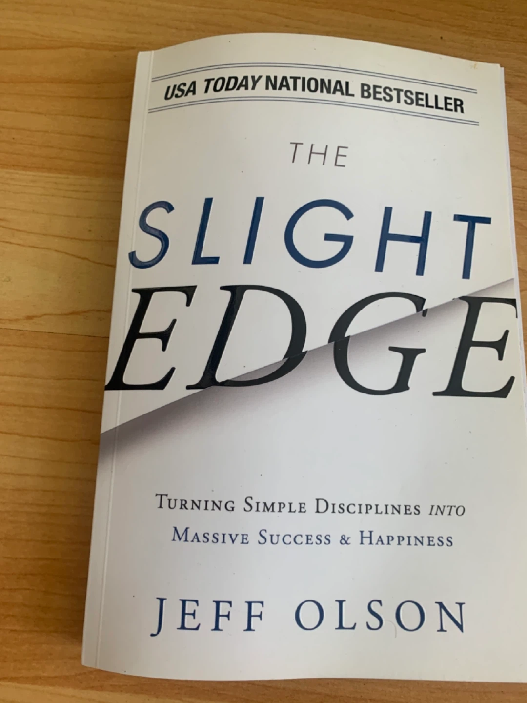 The Slight Edge by Jeff Olson Book