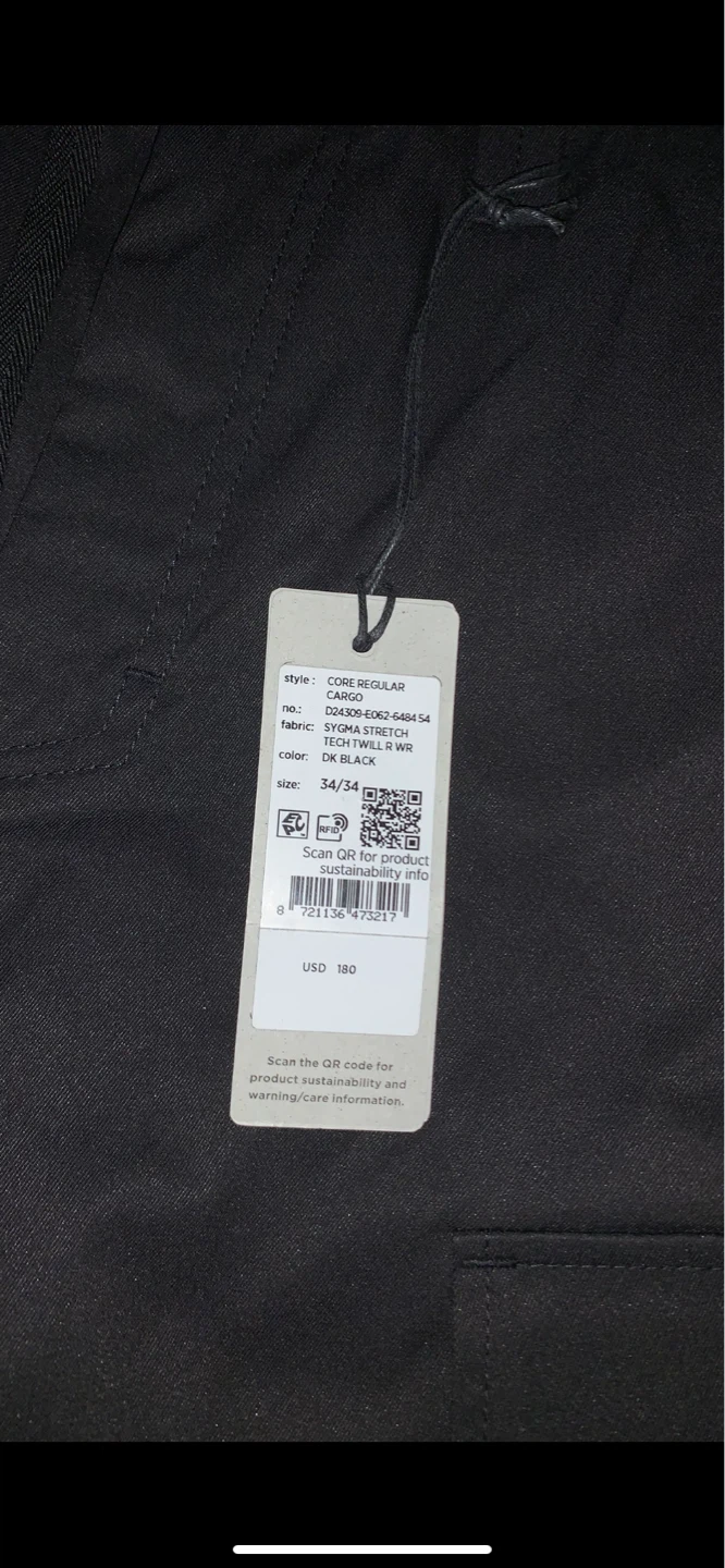 G-Star Black Core Regular Cargo Pants W34 L34 - photo 5