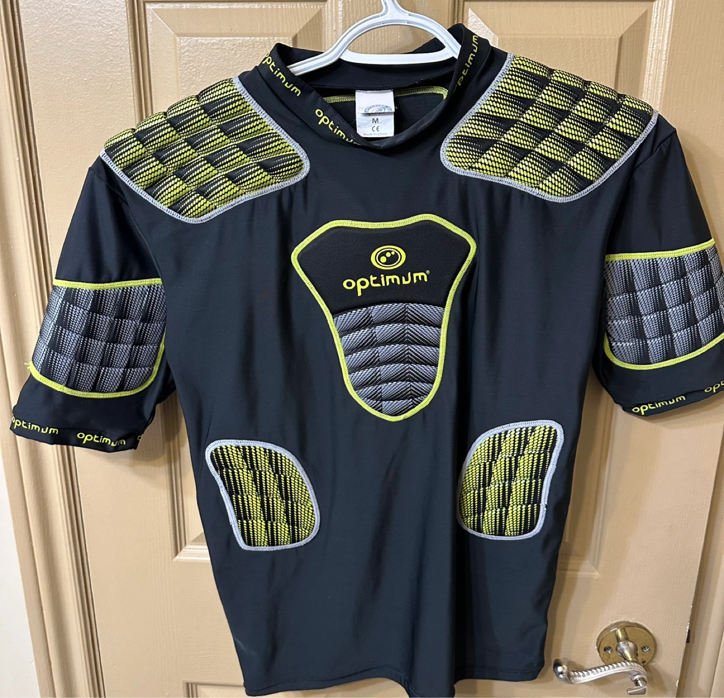 Optimum Padded Rugby Shirt - Size Medium
