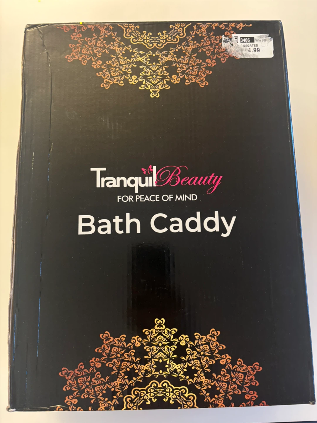 Tranquil Beauty Bamboo Bath Caddy - photo 3