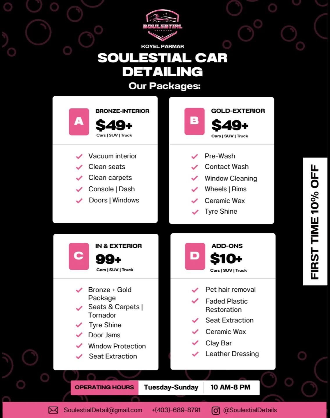 Soulestial Car Detailing