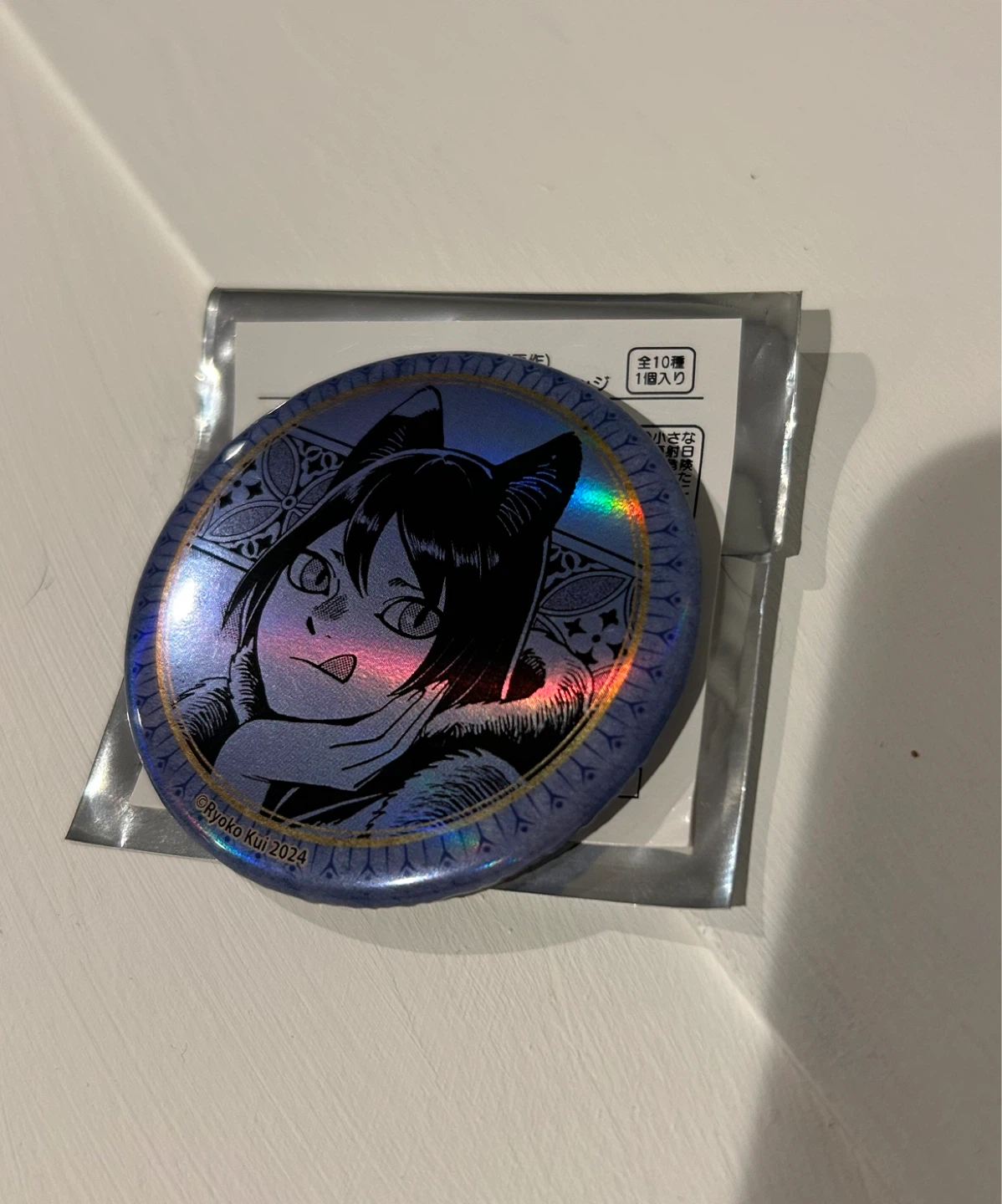 Delicious In Dungeon Izutsumi Holographic Button Pin Badge - photo 5