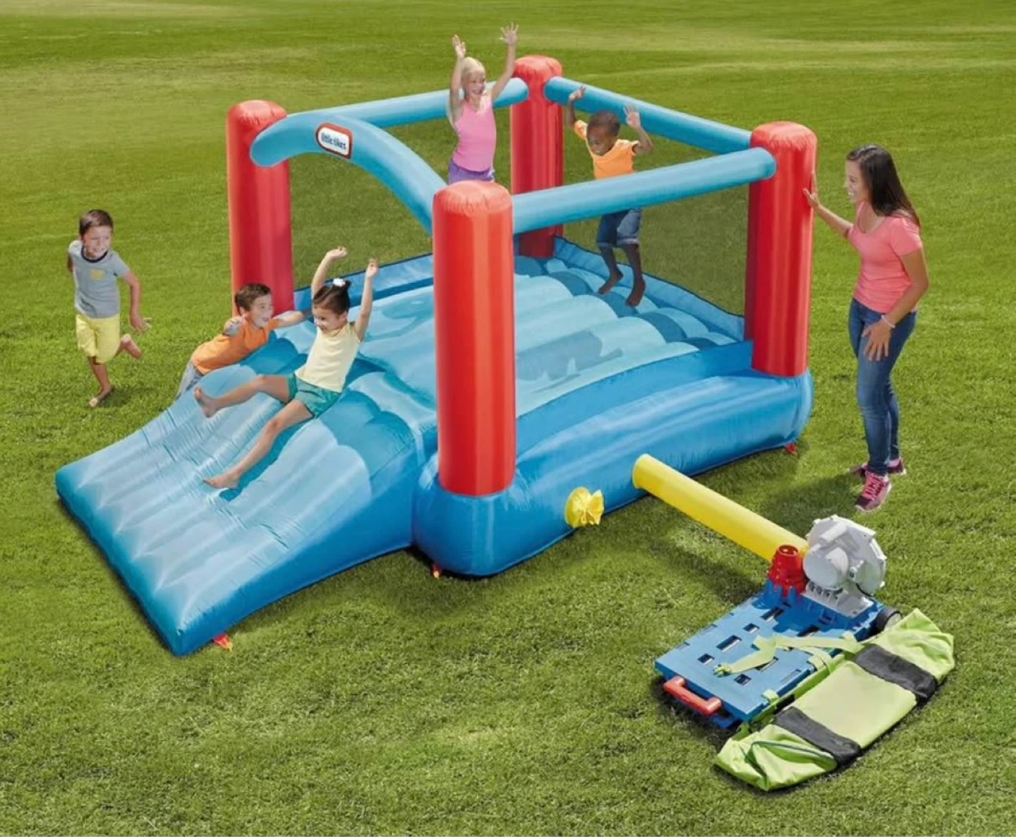 Little Tikes Inflatable Bounce House with Blower