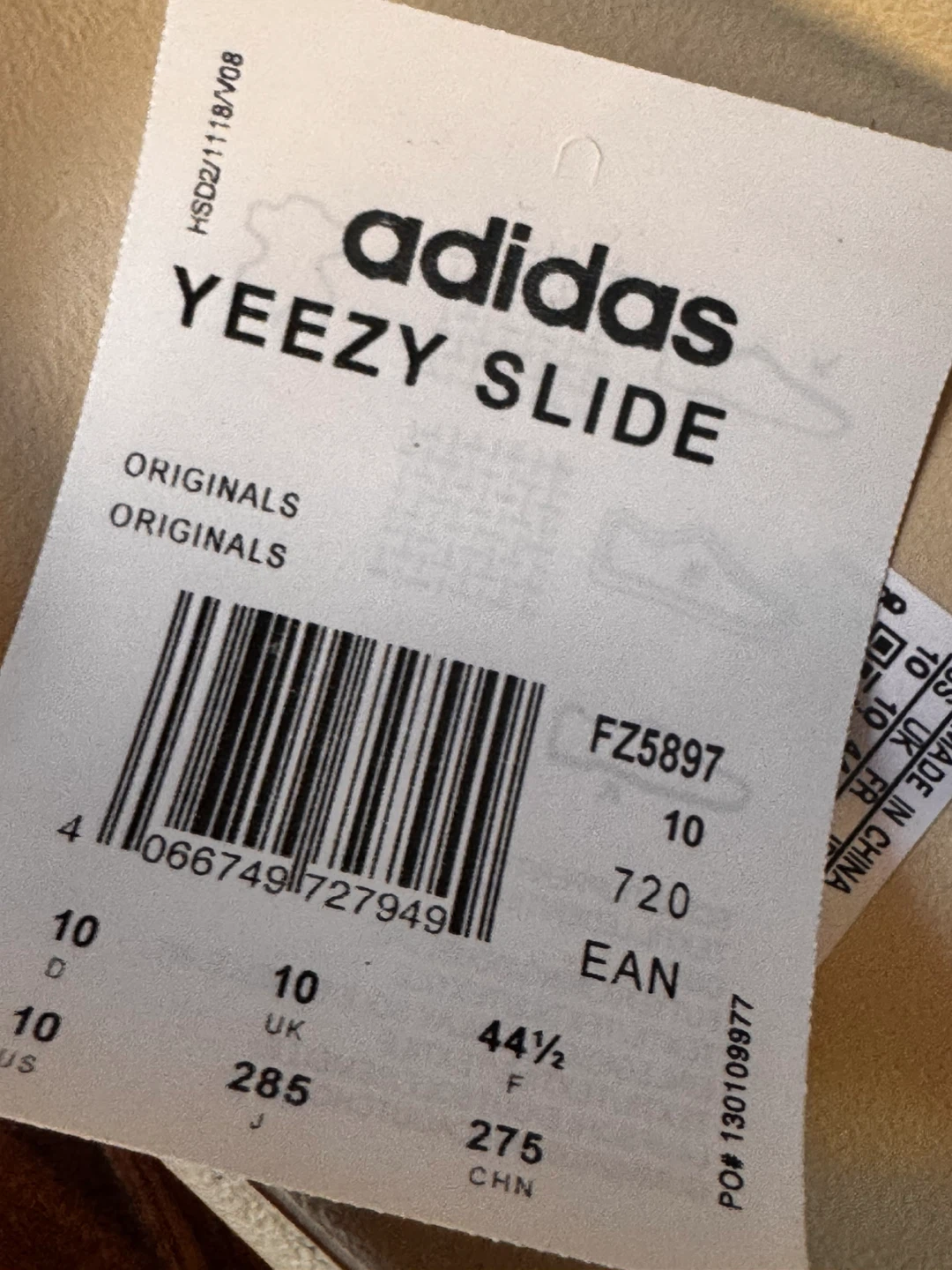 Foam White Yeezy Slides - photo 3