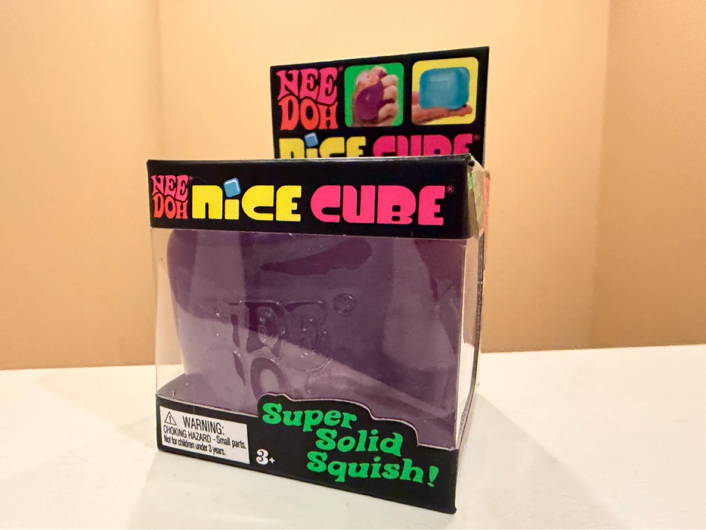 Nee Doh Nice Cube Super Solid Squish
