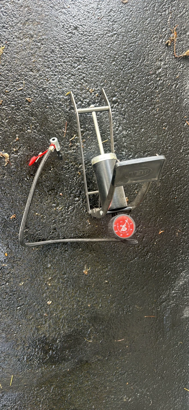 Bell Bicycle Floor Pump with Gauge - photo 3
