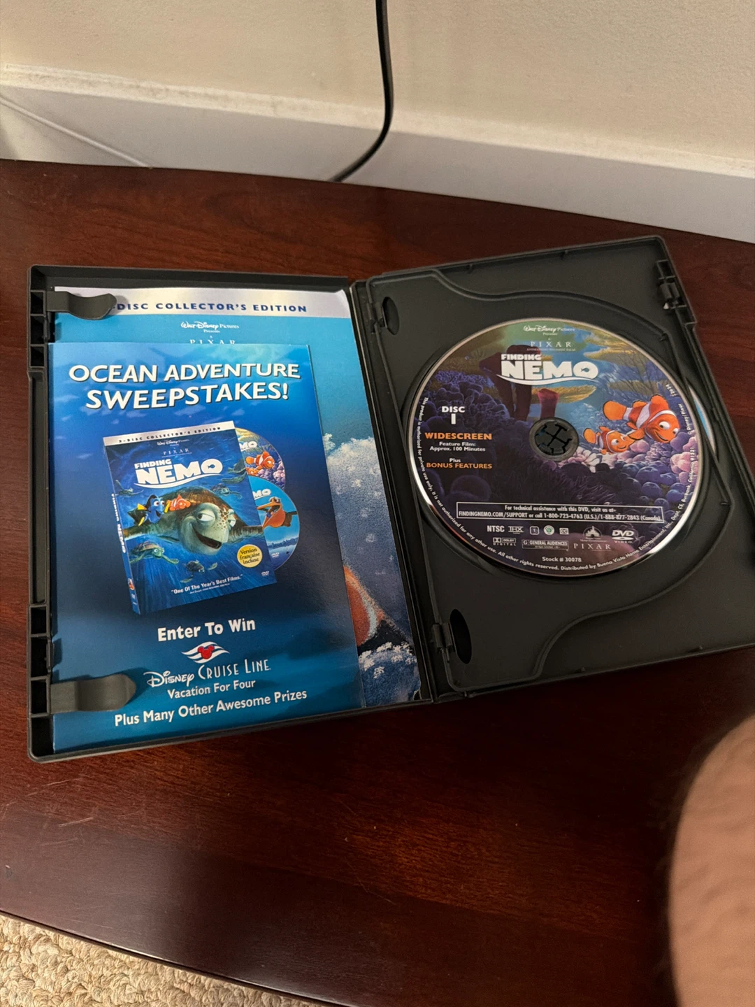 Finding Nemo DVD - photo 3