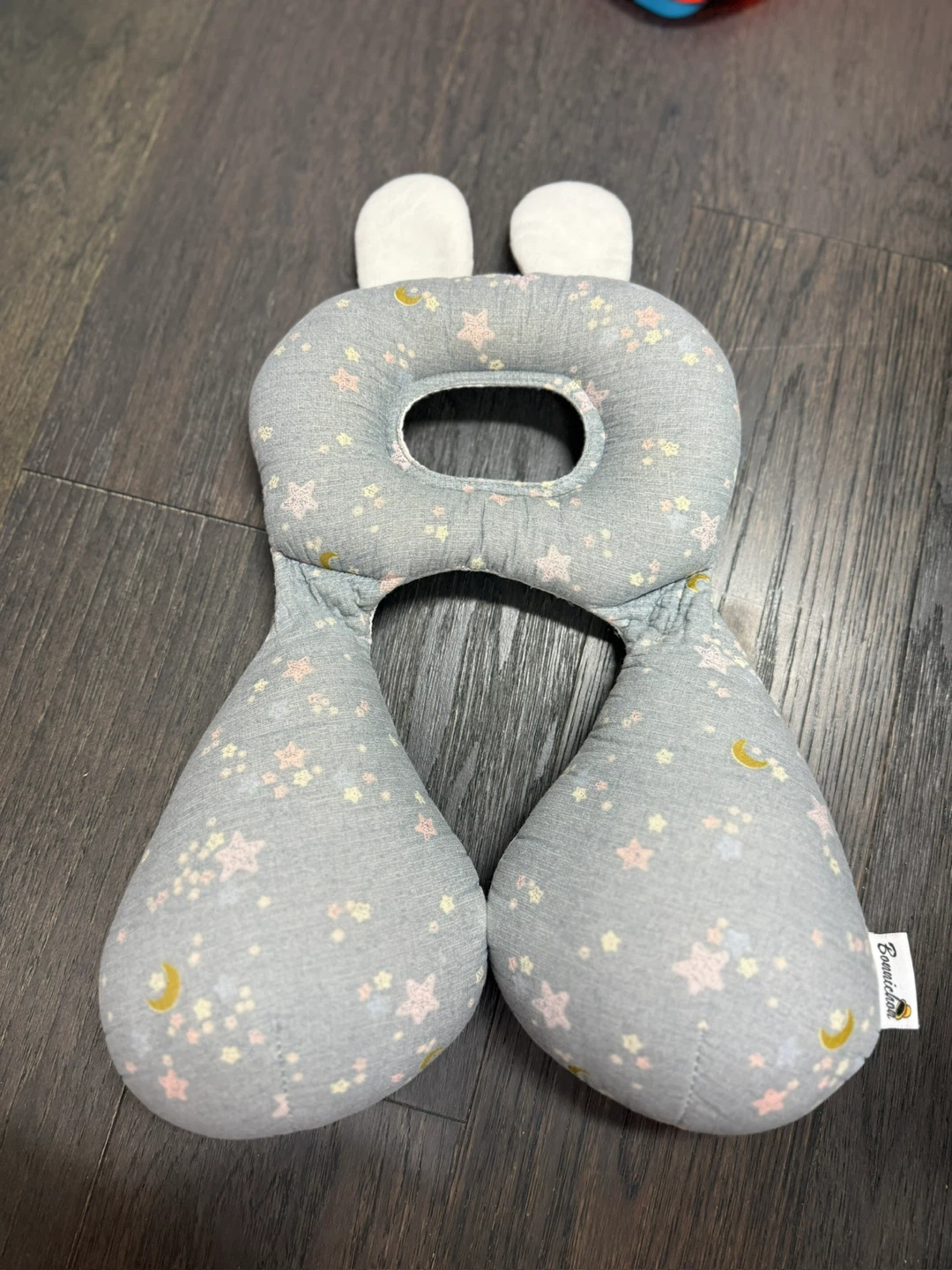 Baby Support Pillow with Bunny Ears