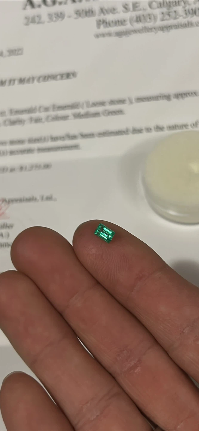 Emerald Cut Emerald Loose Stone - photo 4