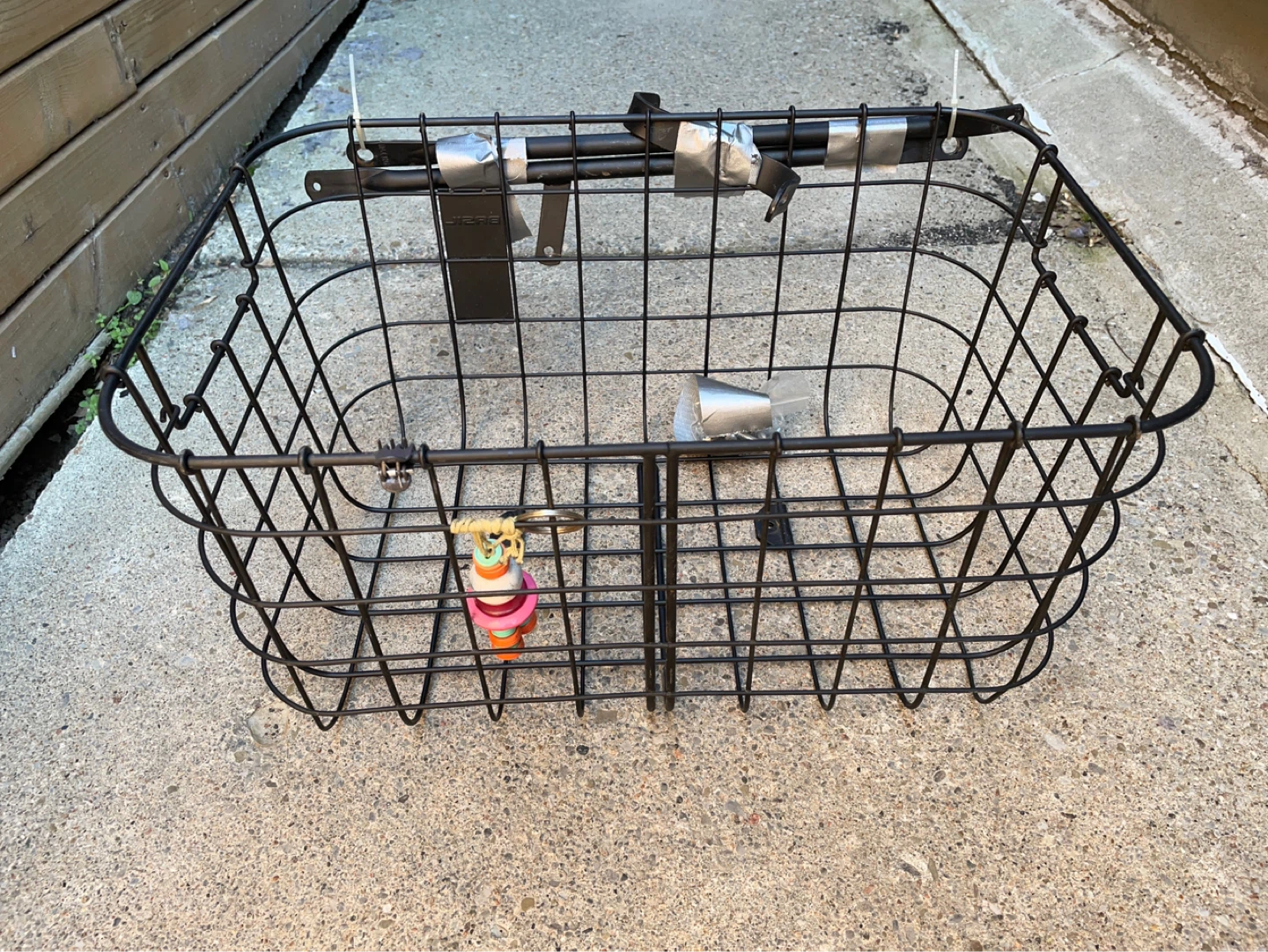 Black Wire Bike Basket - photo 2