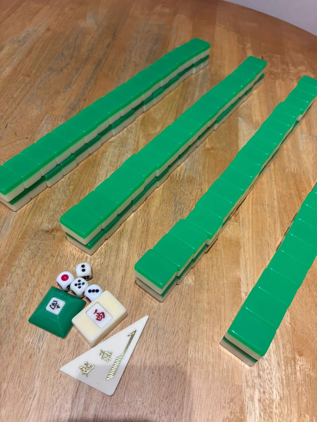 Mini Mahjong Tiles and Dice Set - photo 2
