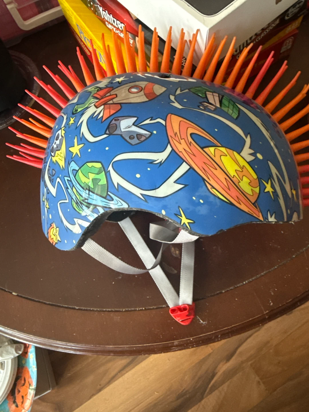 Kids' Bike Helmet with Spikes - photo 3