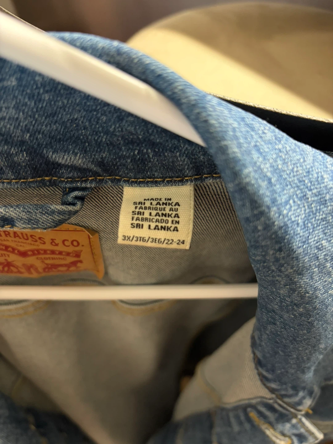 Levi's Denim Trucker Jacket - 3X - photo 3