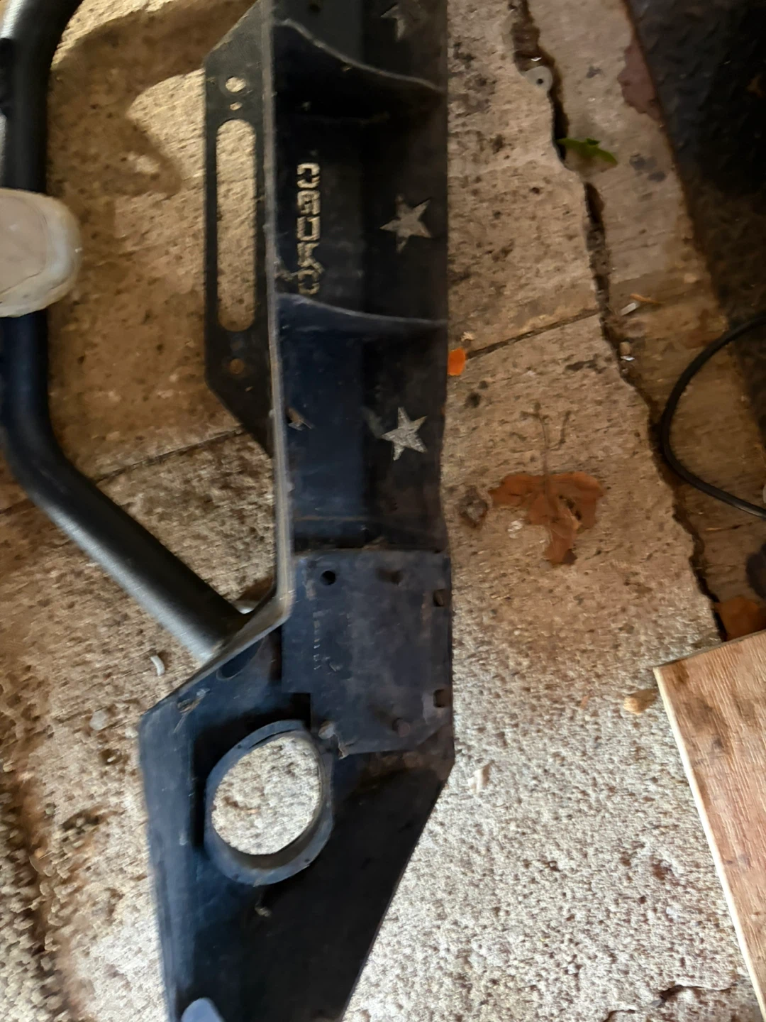 Jeep Front Bumper with D-Ring Shackle Mounts - photo 4