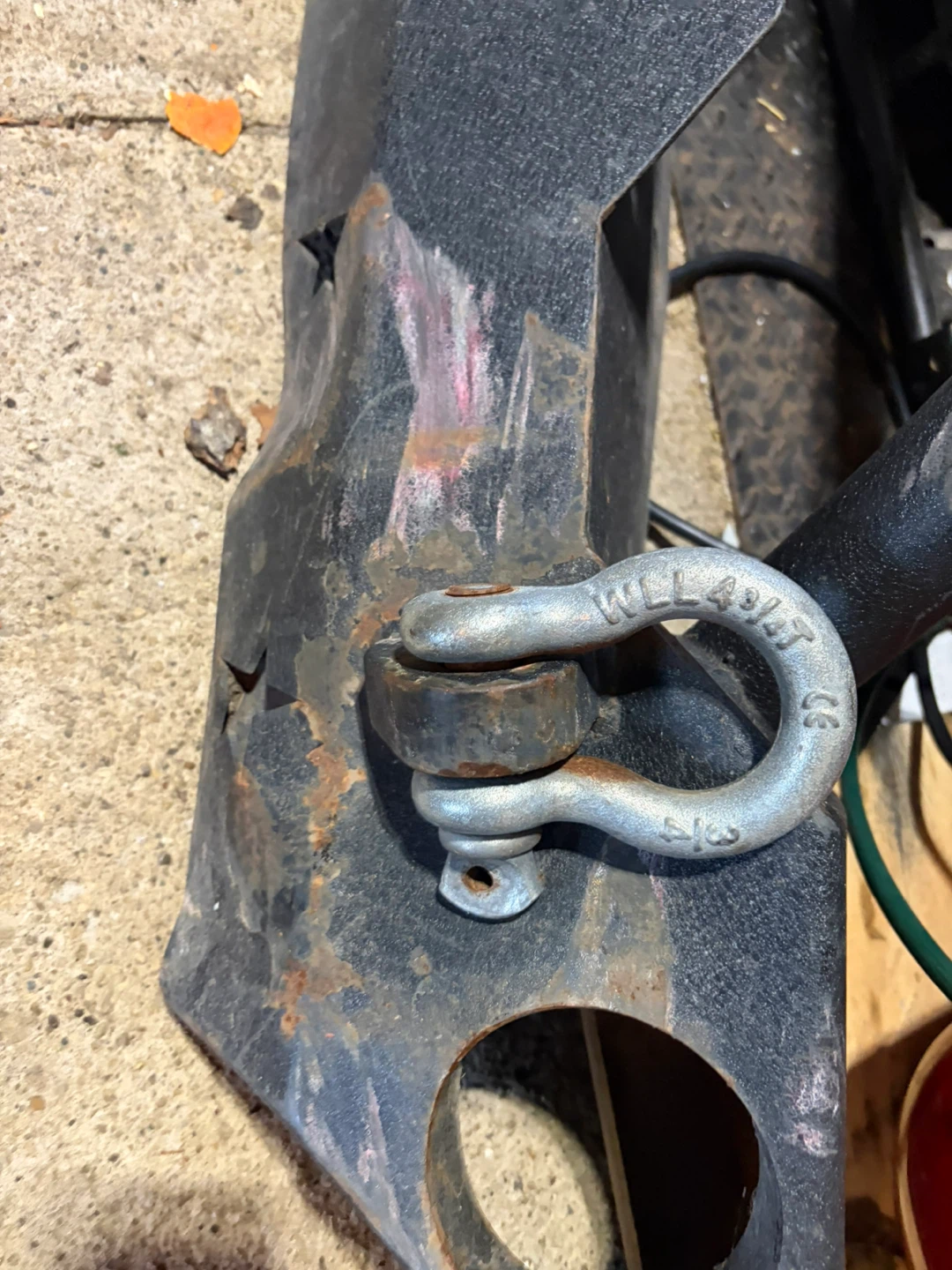 Jeep Front Bumper with D-Ring Shackle Mounts - photo 2