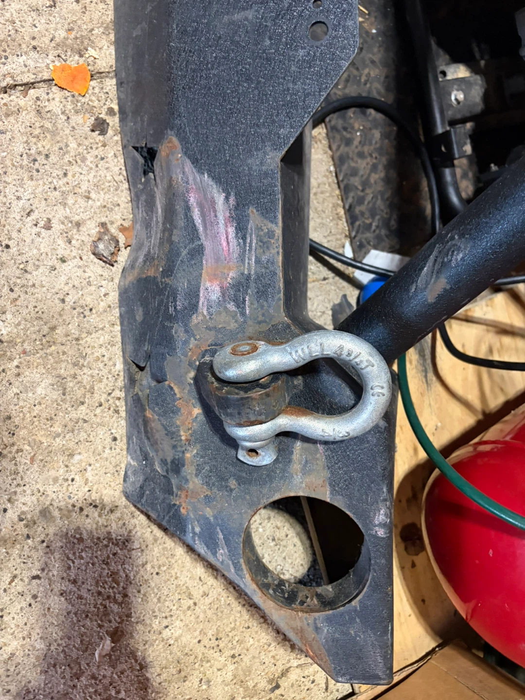 Jeep Front Bumper with D-Ring Shackle Mounts - photo 3