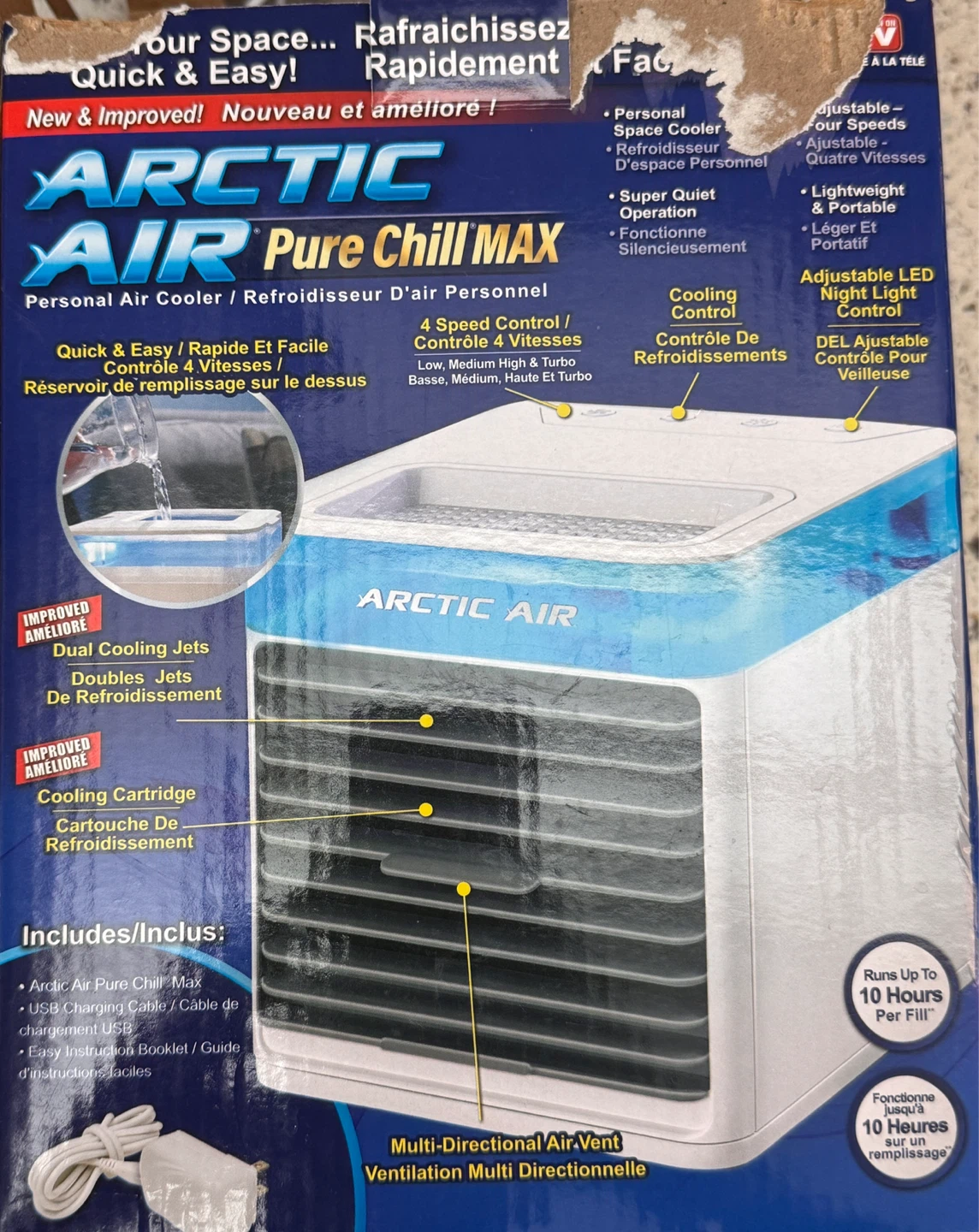 Arctic Air Pure Chill MAX Personal Air Cooler - photo 2