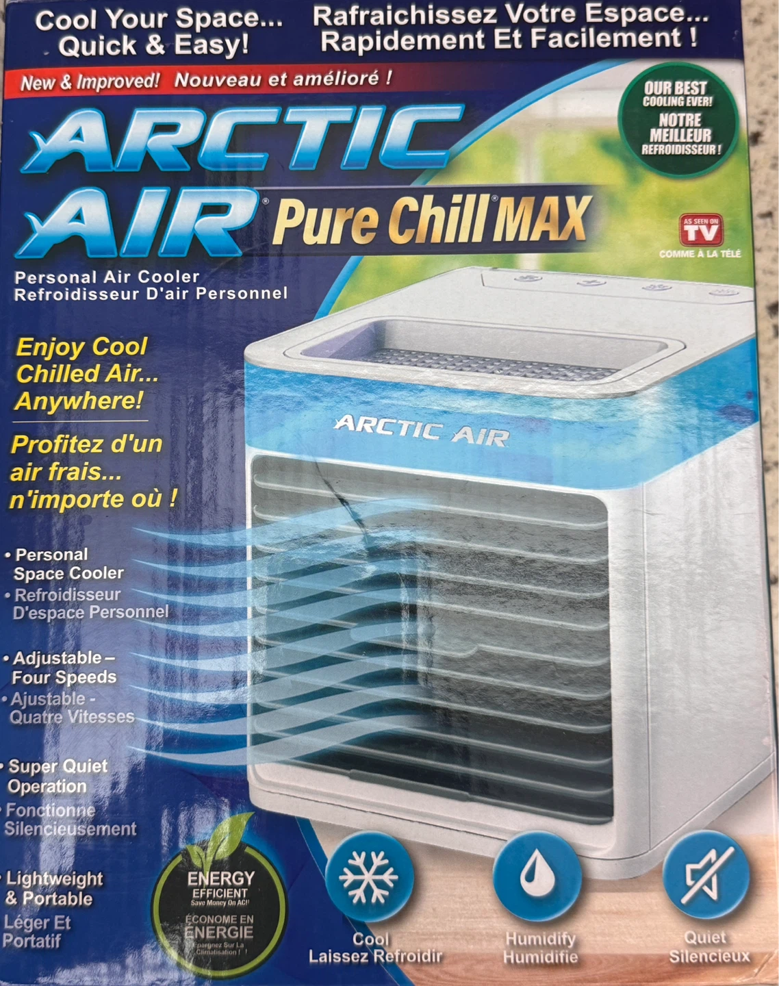 Arctic Air Pure Chill MAX Personal Air Cooler - photo 5