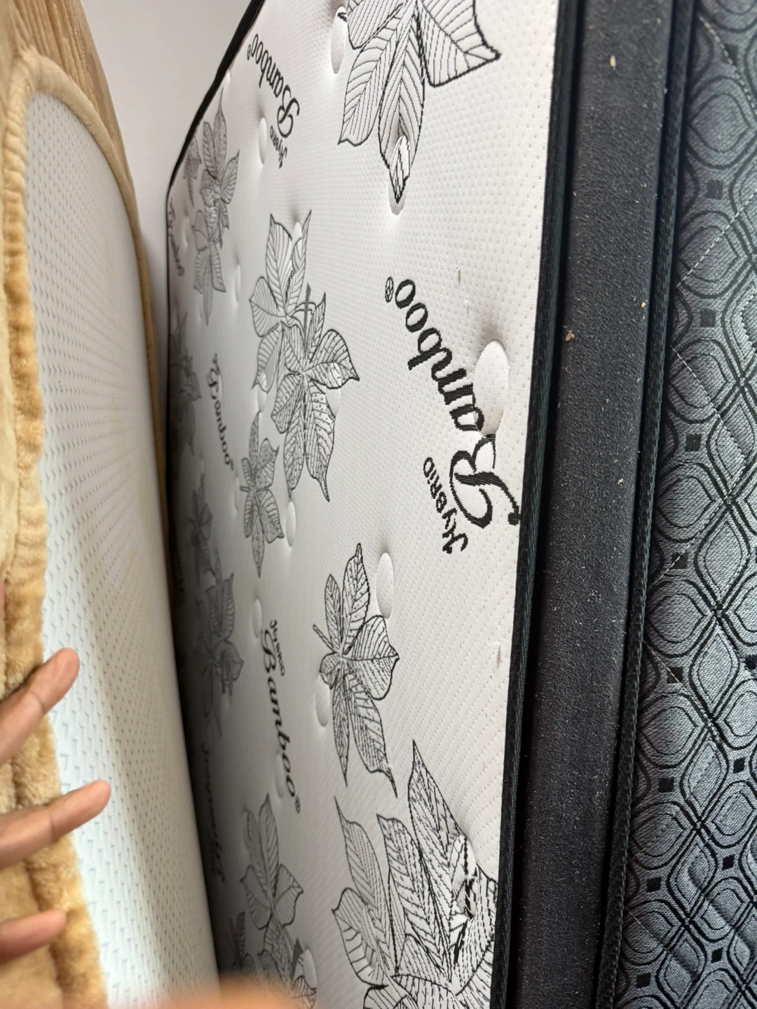 Bamboo Hybrid Mattress Box Spring and Frame - photo 3