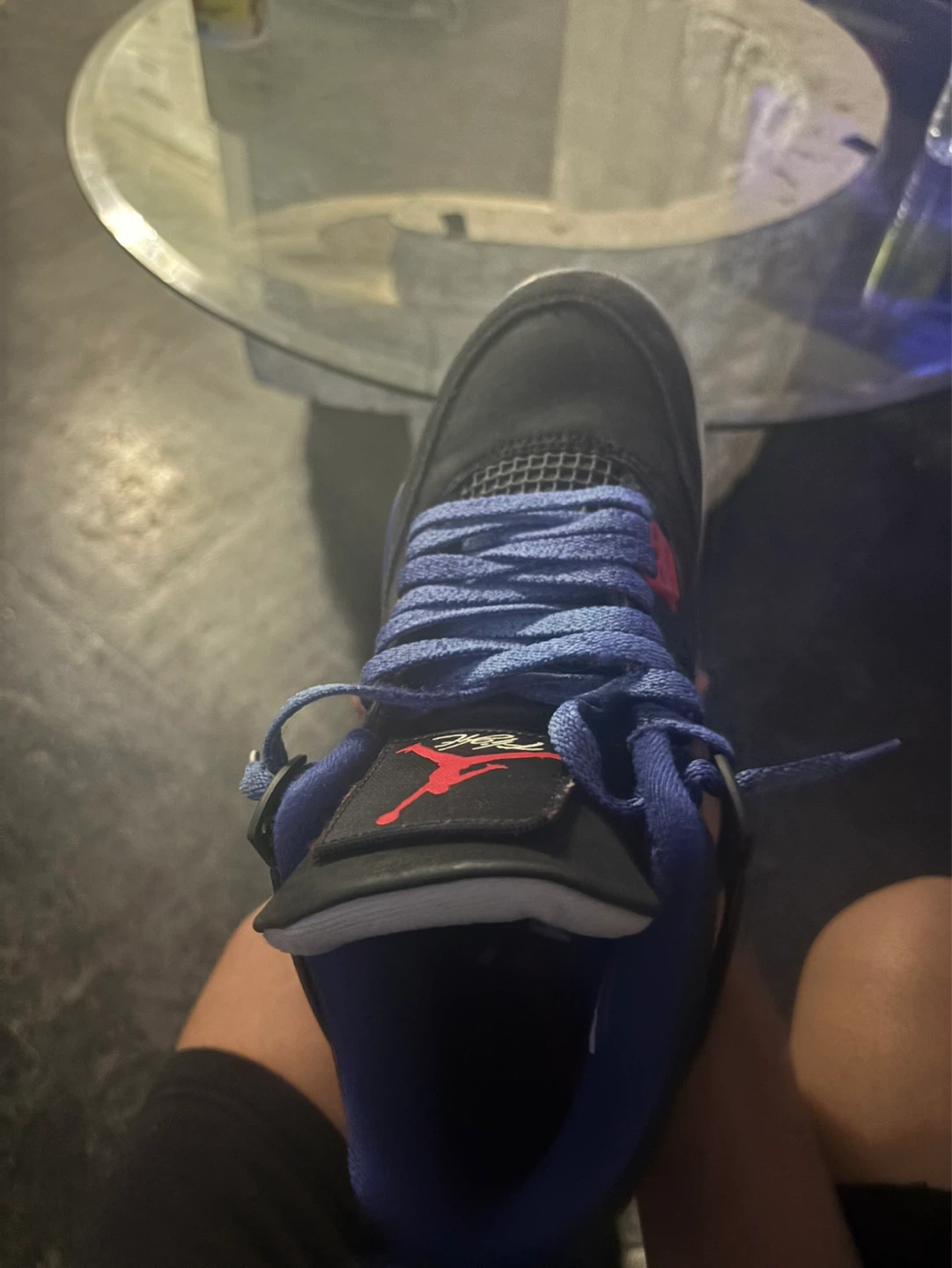 Air Jordan 4 Retro 'Black Royal Blue Red' - photo 3