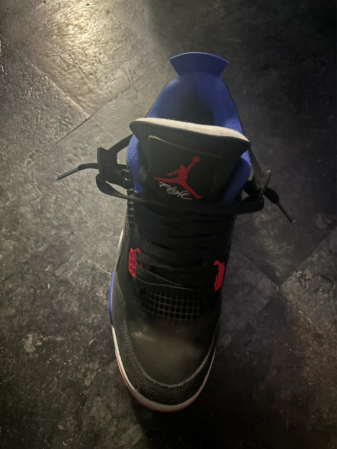 Air Jordan 4 Retro 'Black Royal Blue Red' - photo 2