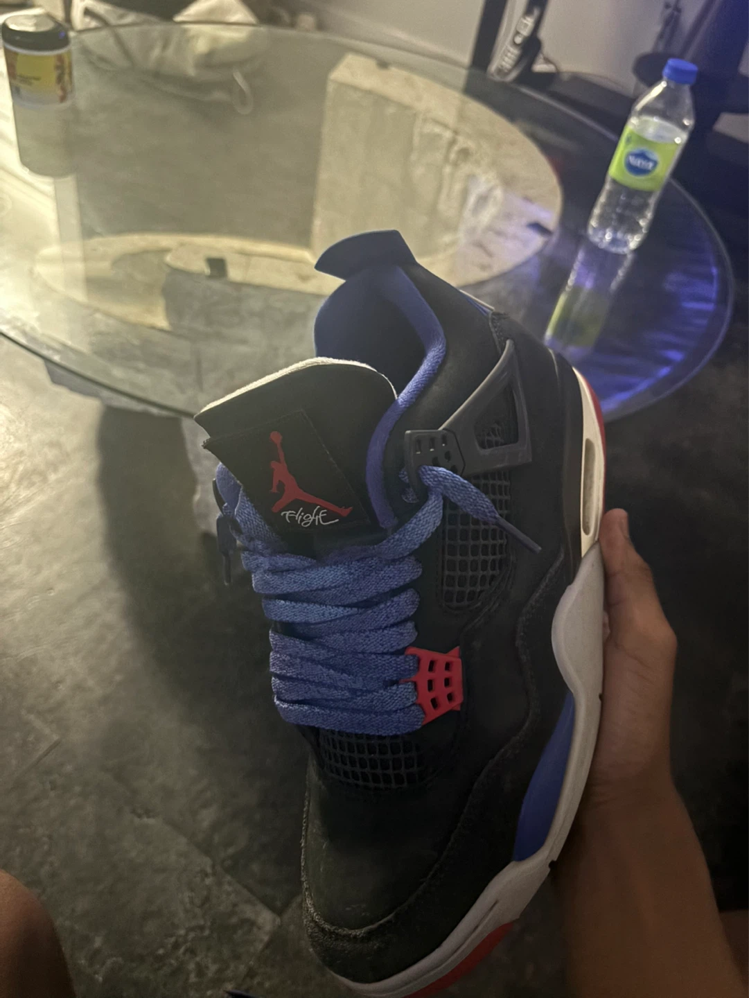Air Jordan 4 Retro 'Black Royal Blue Red' - photo 4