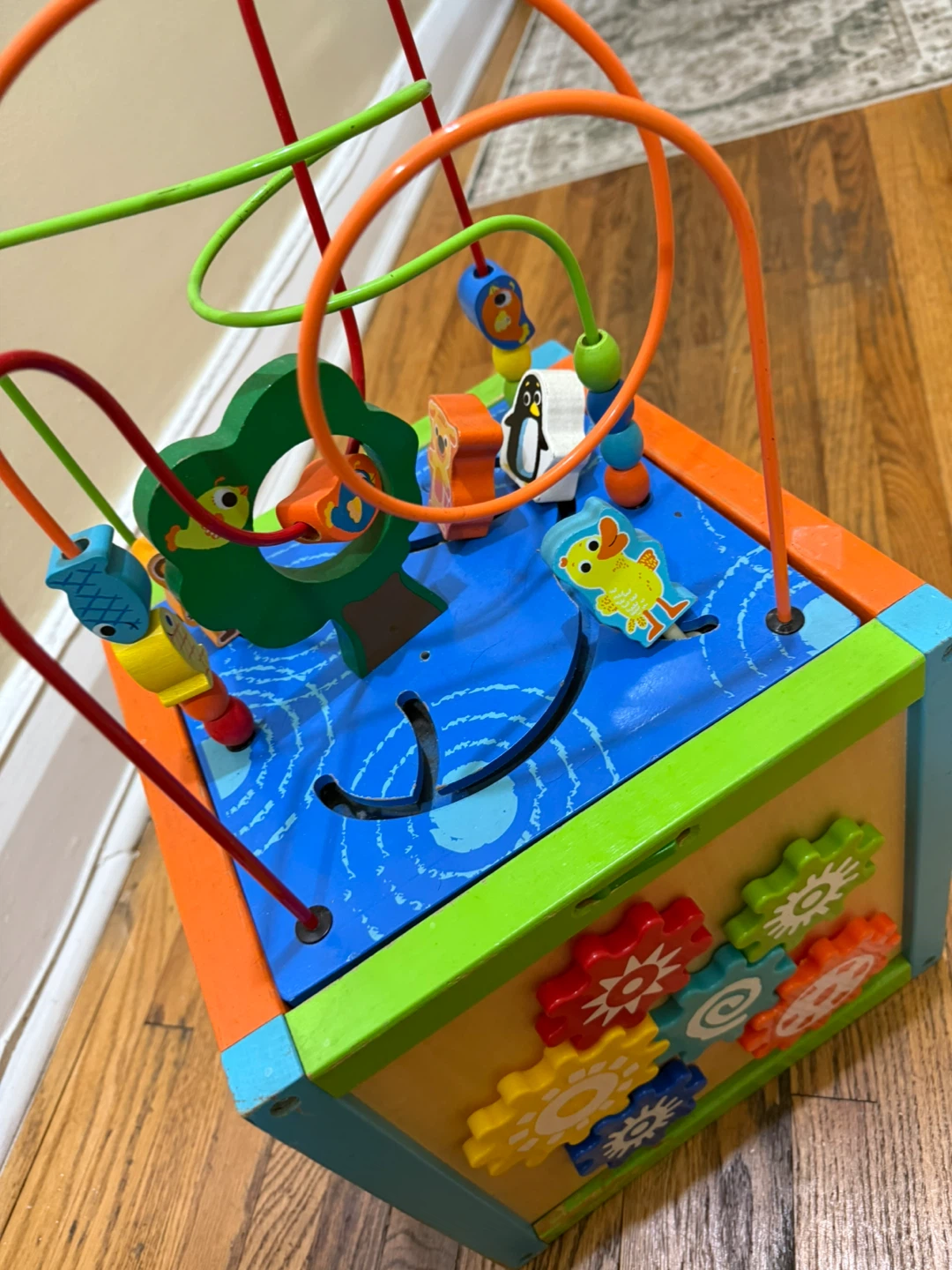 Wooden Activity Cube Toy - photo 3