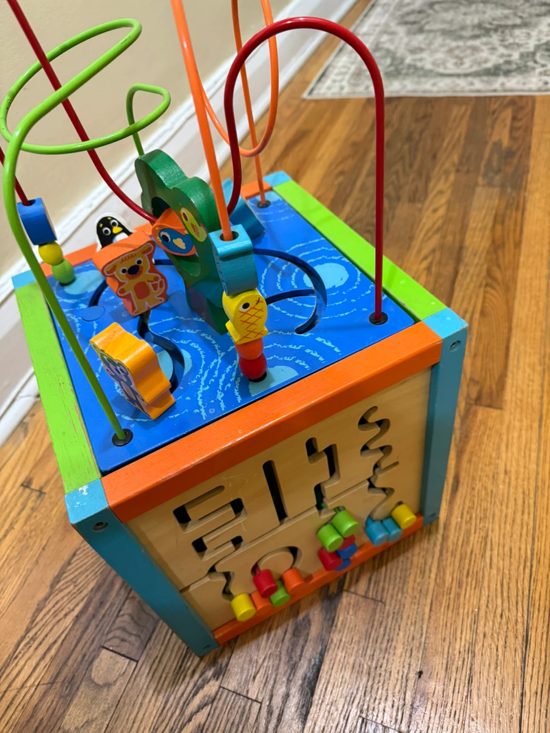 Wooden Activity Cube Toy - photo 2