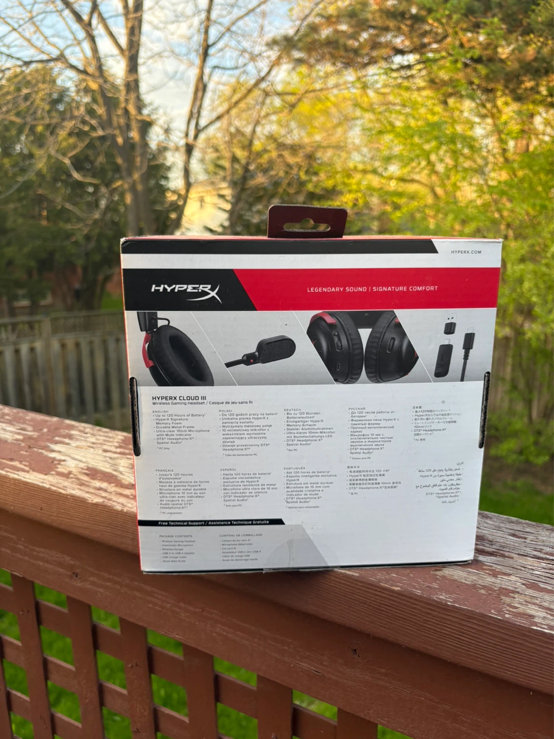 HyperX Cloud III Wireless Gaming Headset - photo 2