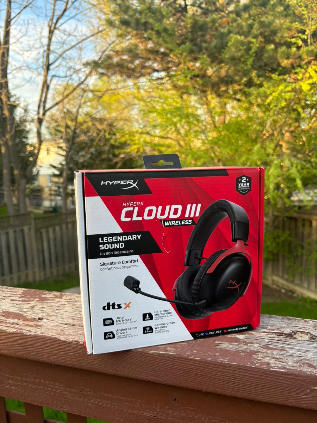 HyperX Cloud III Wireless Gaming Headset