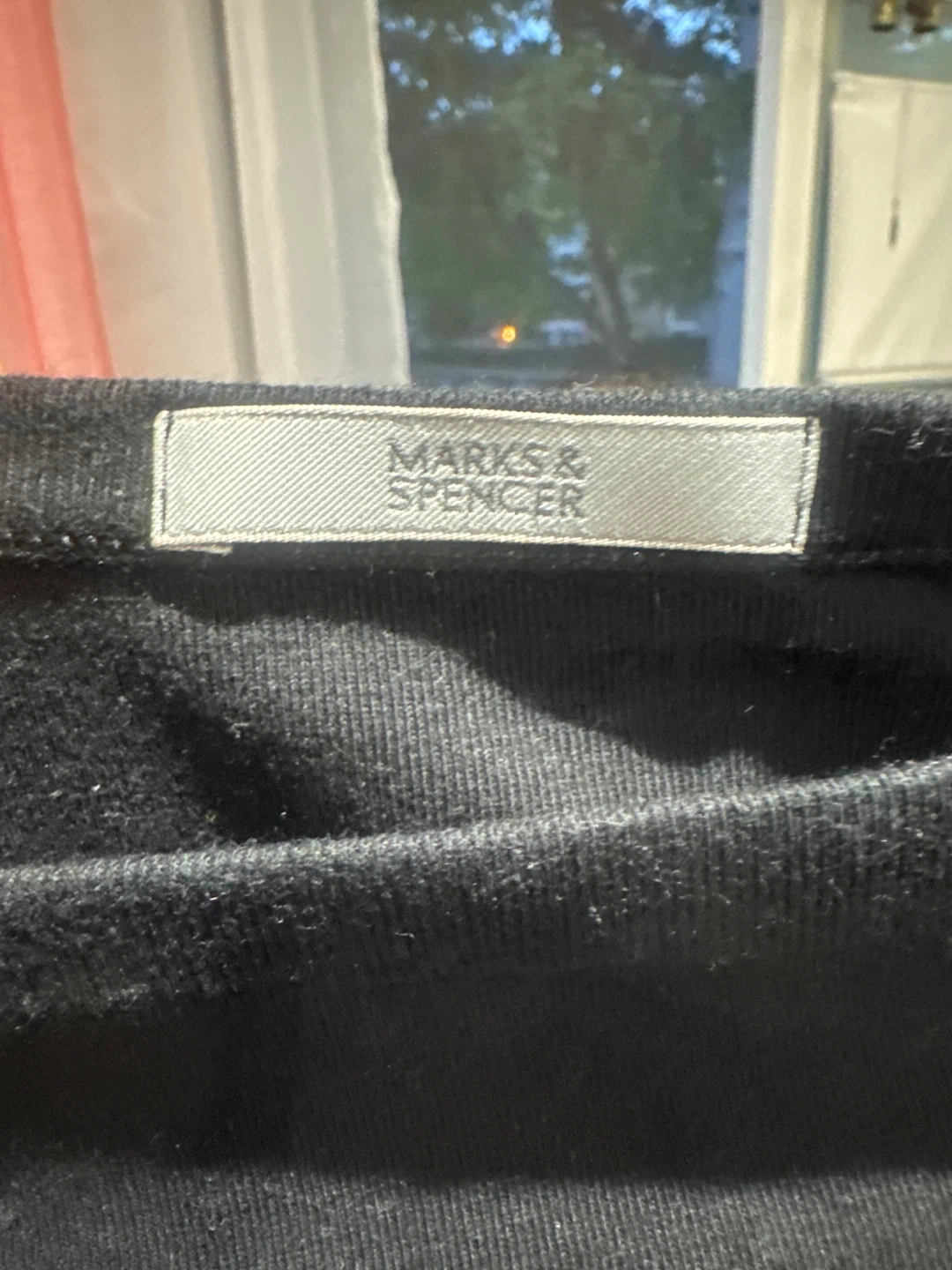 Marks & Spencer Black Long Sleeve Top UK 12 - photo 2
