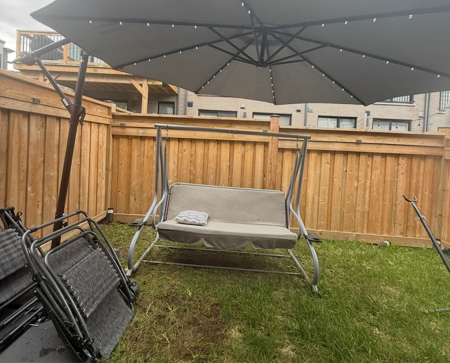 Outdoor Patio Swing Chair - photo 2