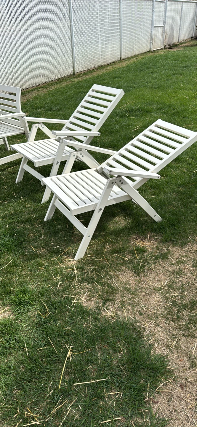 IKEA Wooden outdoor furniture - photo 5